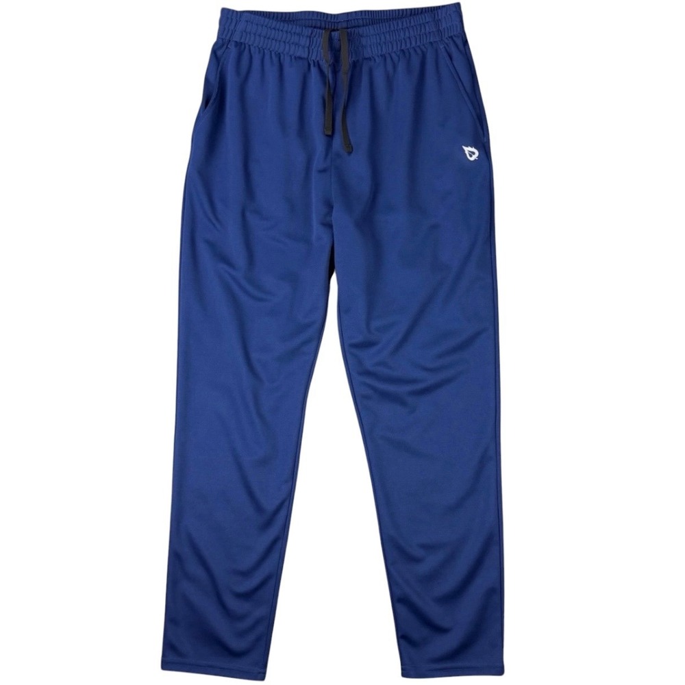Baleaf Drawstring Track Sweat Pants Mens L Blue Athletic Elastic Waist Polyester